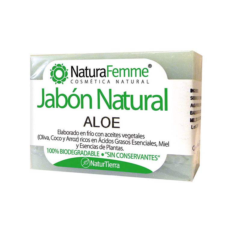 Jabón de aloe vera