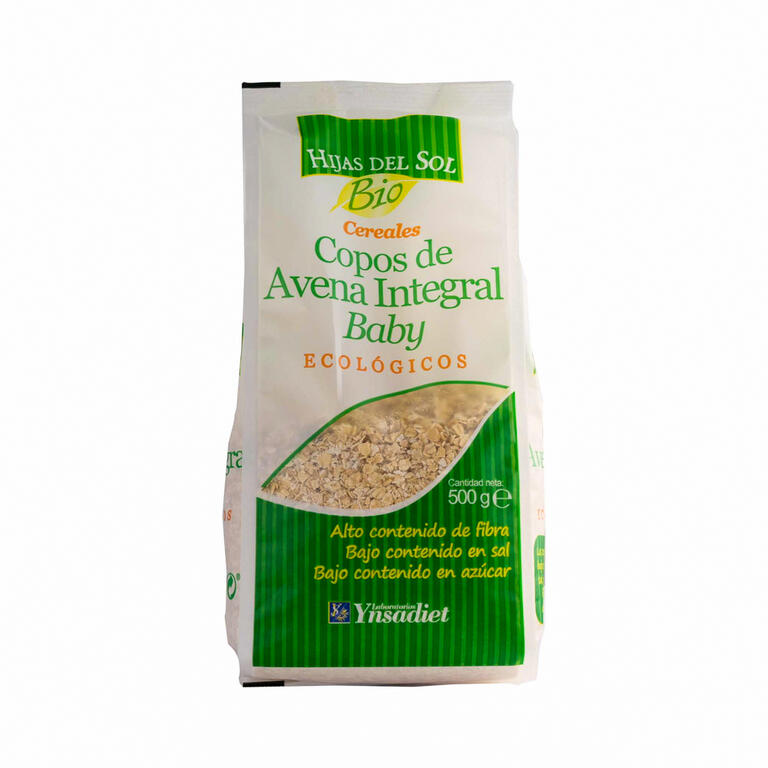 Copos de avena integral baby BIO