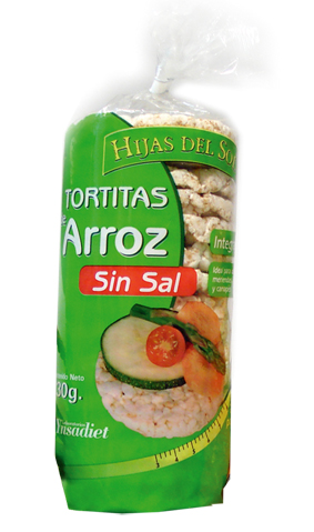 Tortitas Arroz sin sal