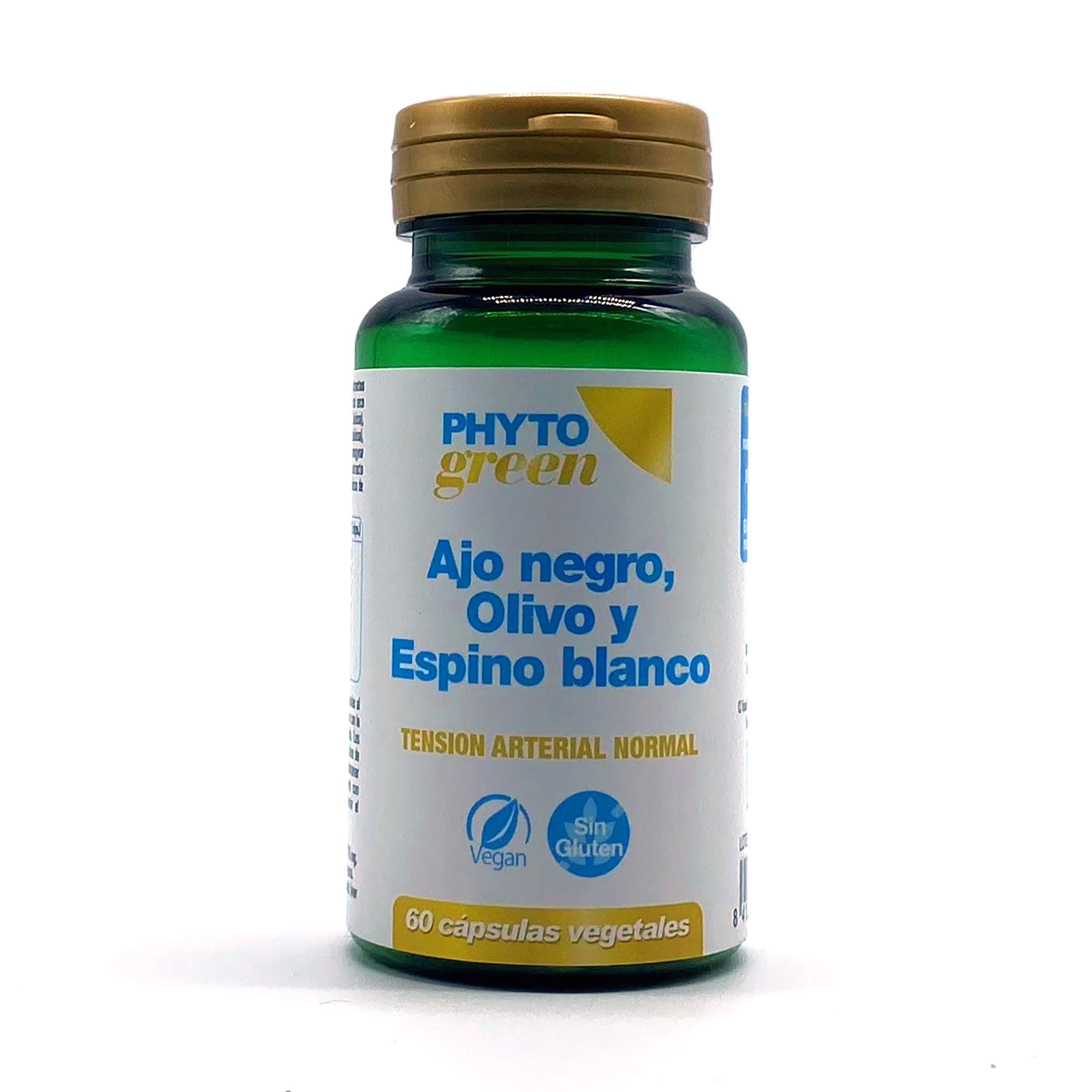 Ajo negro, Olivo y Espino Blanco 60 cápsulas