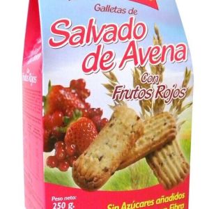 Galletas de Salvado de Avena con Frutos Rojos