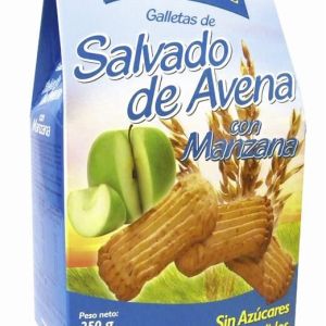 Galletas de Salvado de Avena con Manzana